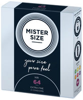 MISTER.SIZE 64 mm Condooms 3 stuks - PlayForFun